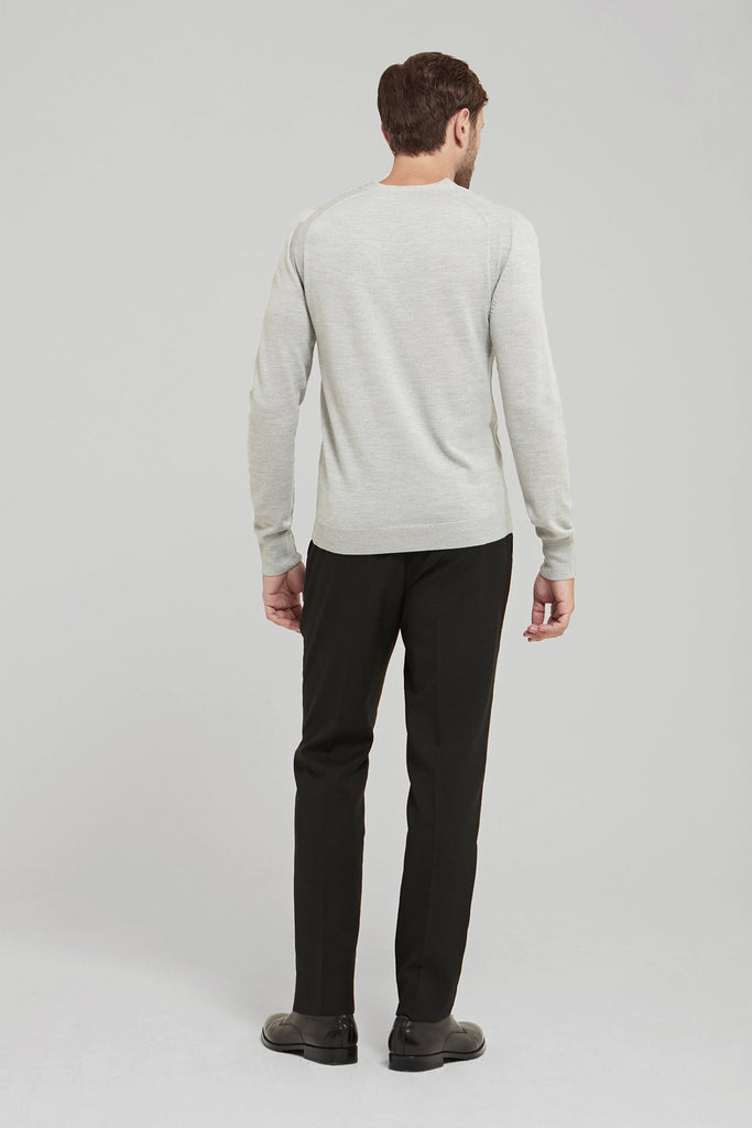 Panelled Merino Wool Sweater – enlist-dev